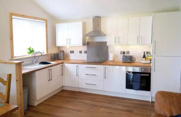 Fully equipped modern kitchen